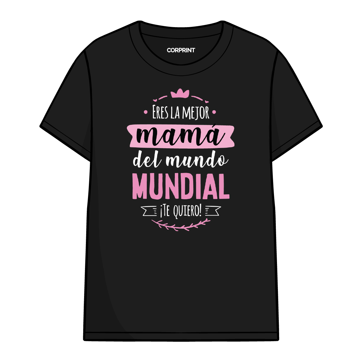 Camiseta unisex "Mejor Mamá del Mundo"