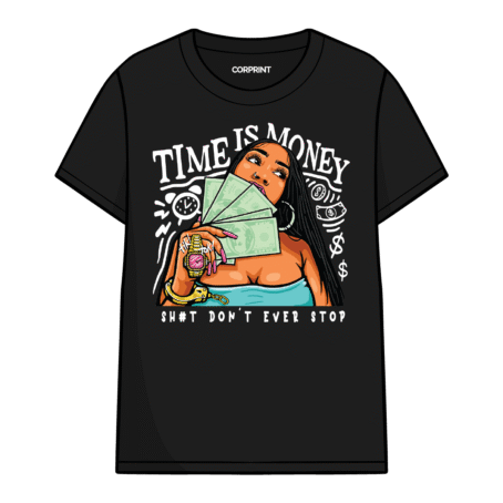 Camiseta unisex “Time is Money”