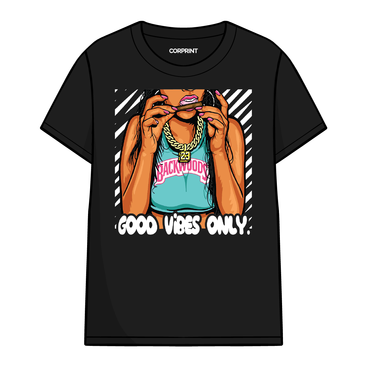 Camiseta unisex "Goog Vibes Only"