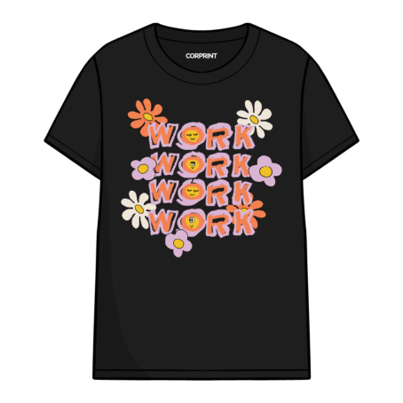 Camiseta unisex “Work Work Work”