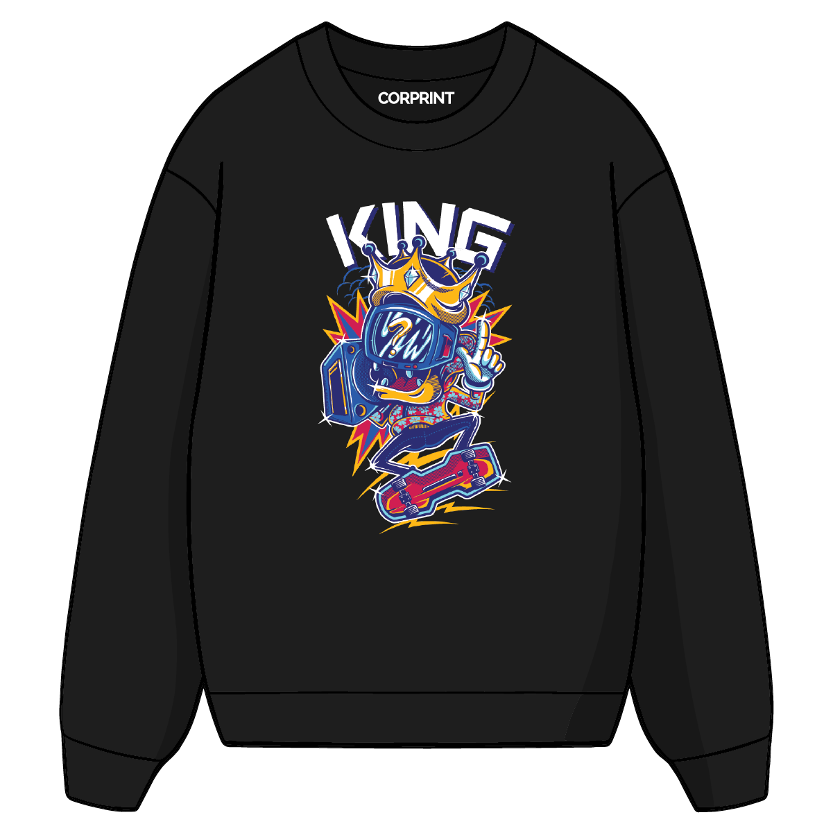 Sudadera unisex "King"