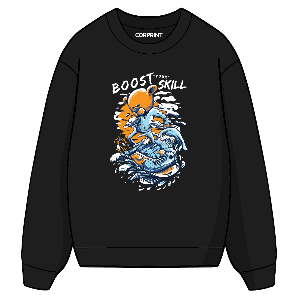 Sudadera unisex "Boost your Skill"