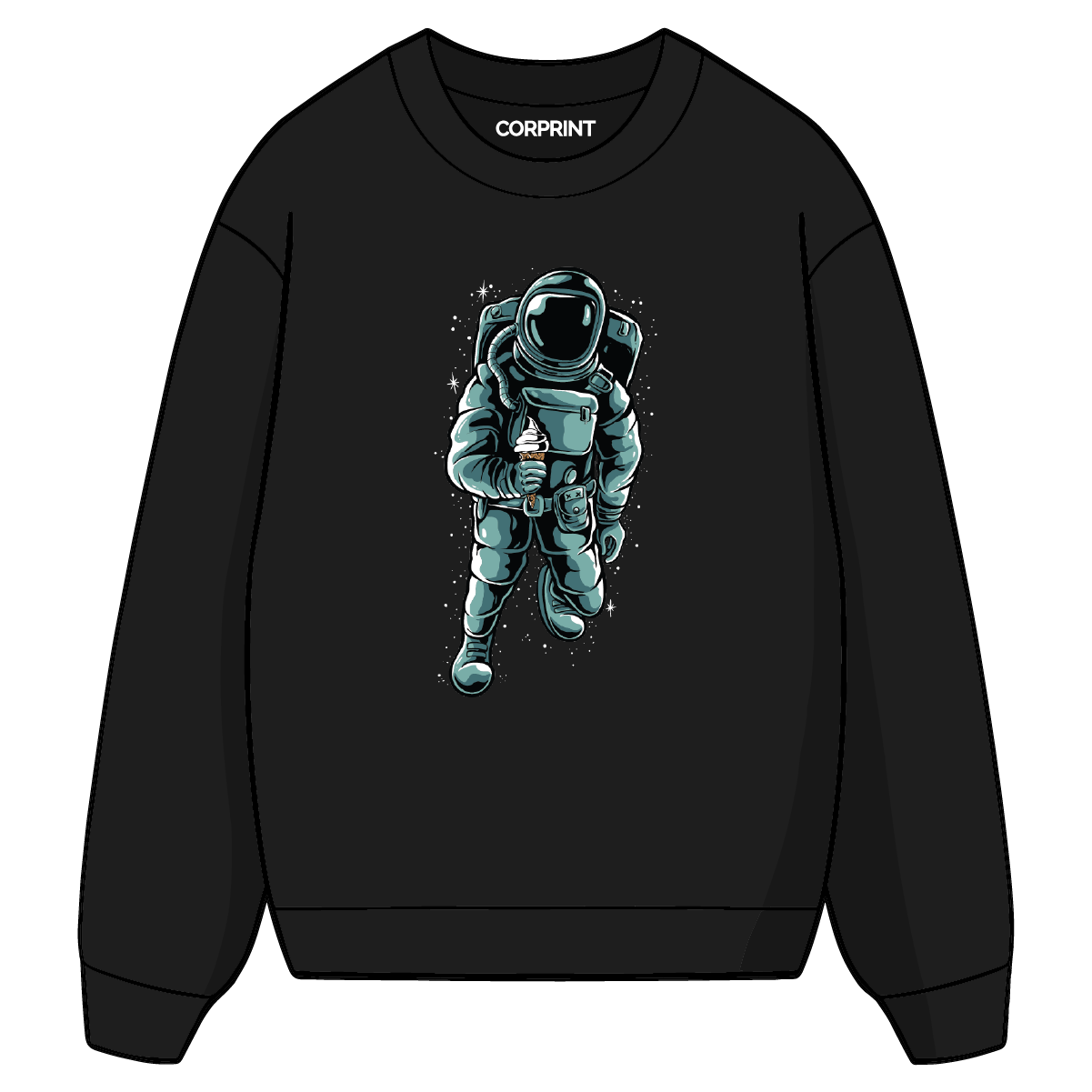 Sudadera unisex "Astronaut Ice Cream"