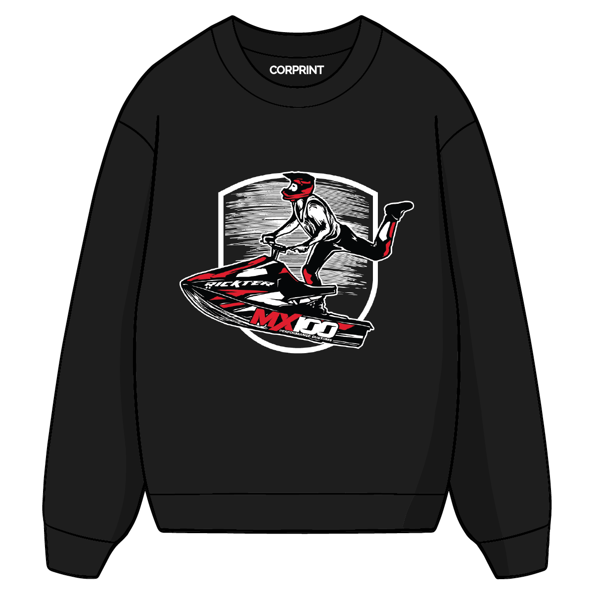 Sudadera unisex "MX100"