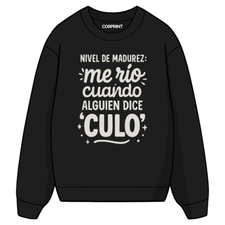 Sudadera unisex “Me Rio Cuando Dicen Culo”