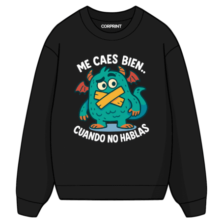 Sudadera unisex “Me Caes Bien”