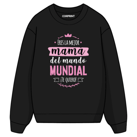 Sudadera unisex “Mejor Mamá del Mundo”