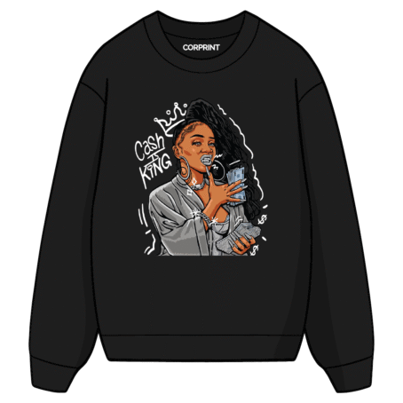 Sudadera unisex “Cash is King”