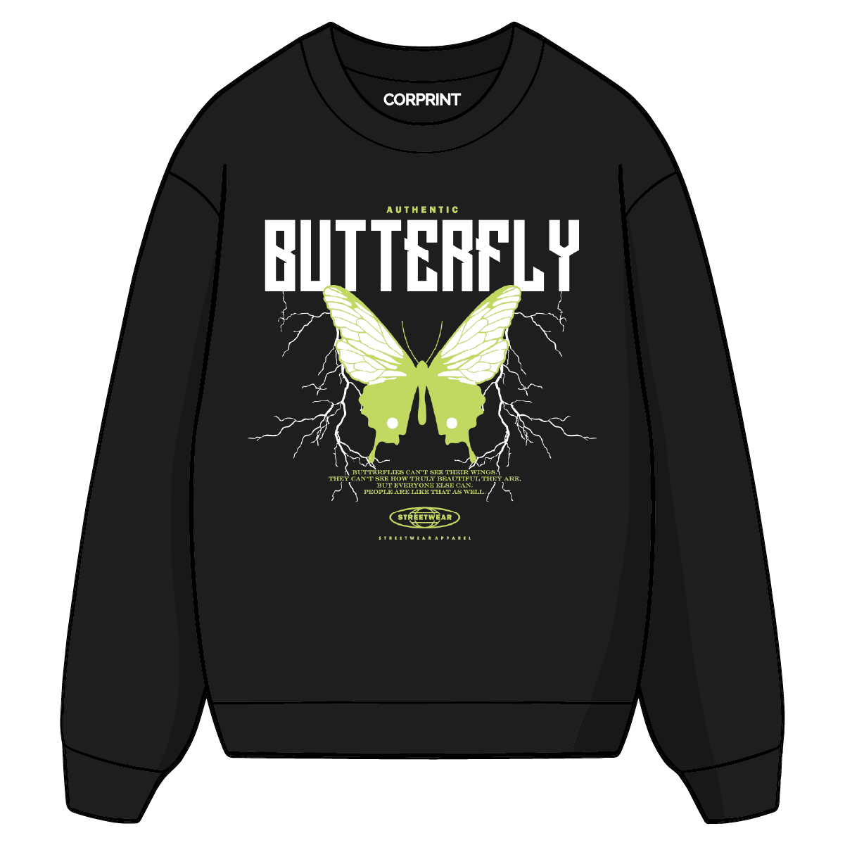 Sudadera unisex "Butterfly"