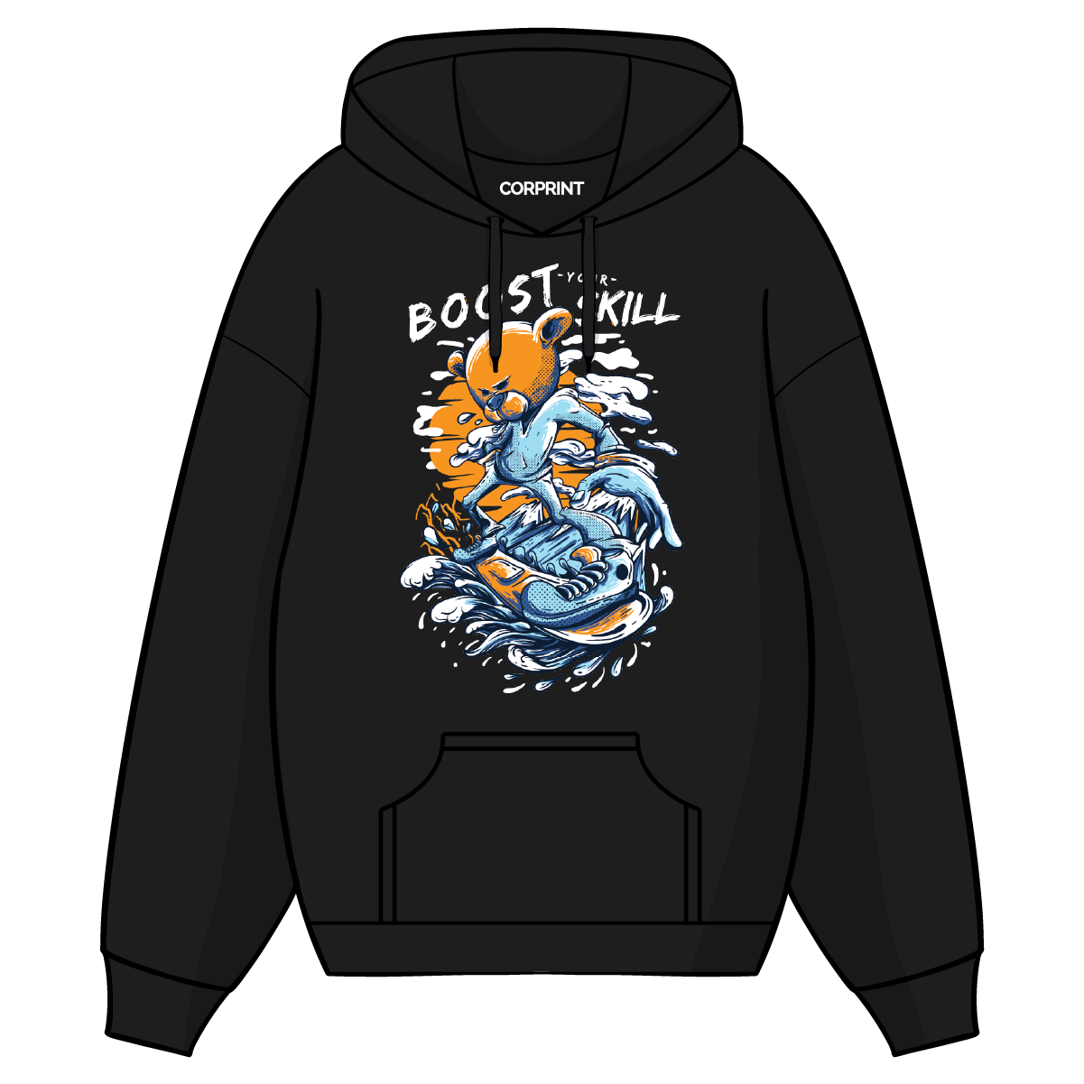 Sudadera con Capucha unisex "Boost your Skill"
