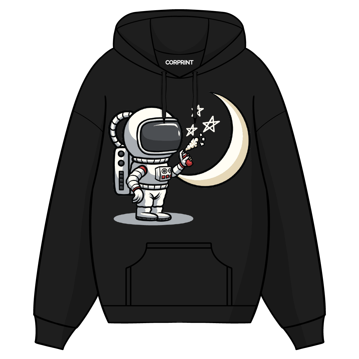 Sudadera con Capucha unisex "Astronaut Moon"