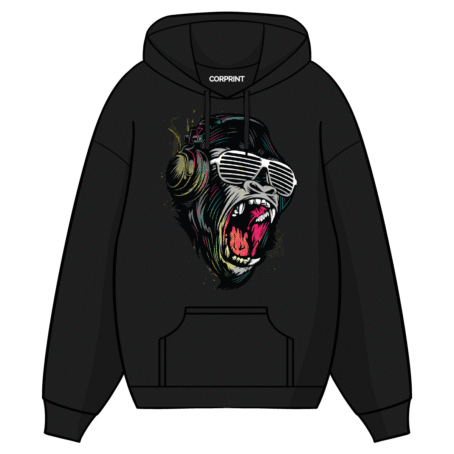 Sudadera con Capucha unisex “Gorrilla”