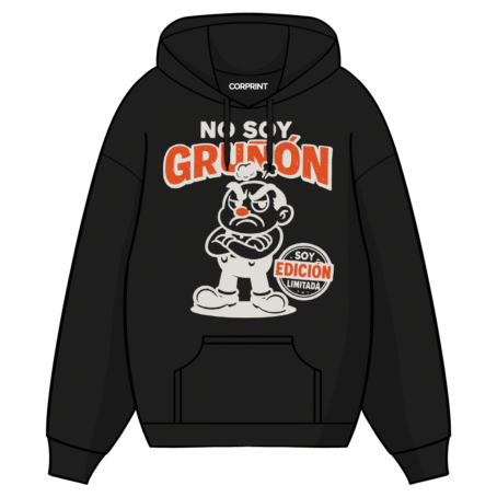 Sudadera con Capucha unisex “No Soy Gruñon”