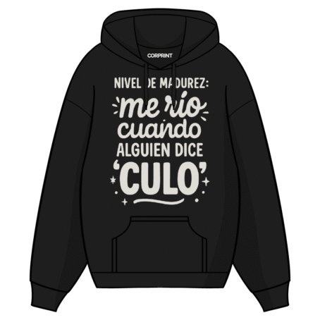 Sudadera con Capucha unisex “Me Rio Cuando Dicen Culo”