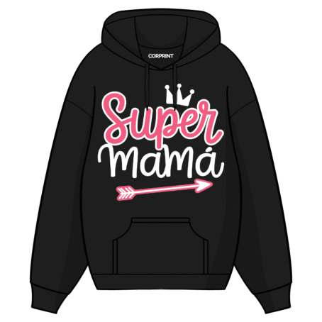 Sudadera con Capucha unisex “Super Mamá”