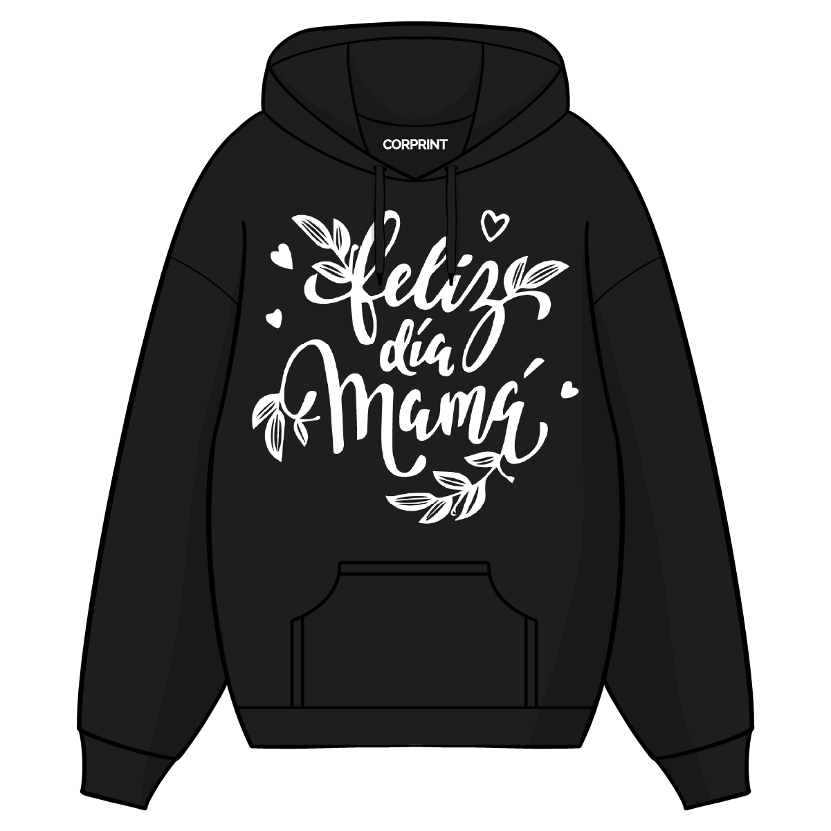 Sudadera con Capucha unisex "Feliz Día Mamá"