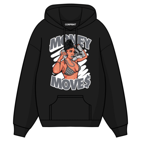 Sudadera con Capucha unisex “Money Move”
