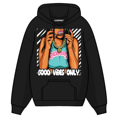 Sudadera con Capucha unisex “Goog Vibes Only”
