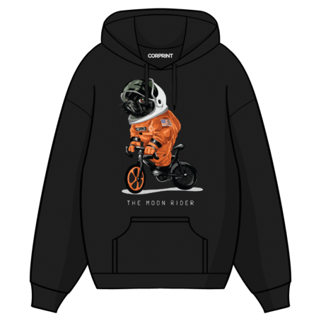 Sudadera con Capucha unisex “The Moon Rider”