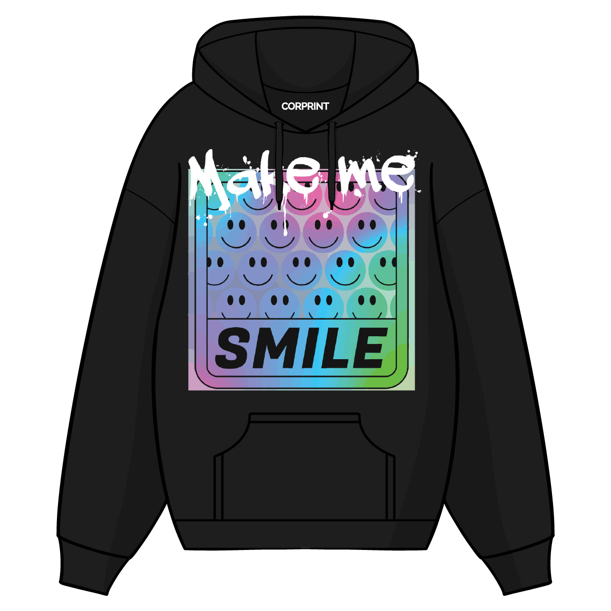 Sudadera con Capucha unisex "Smile"