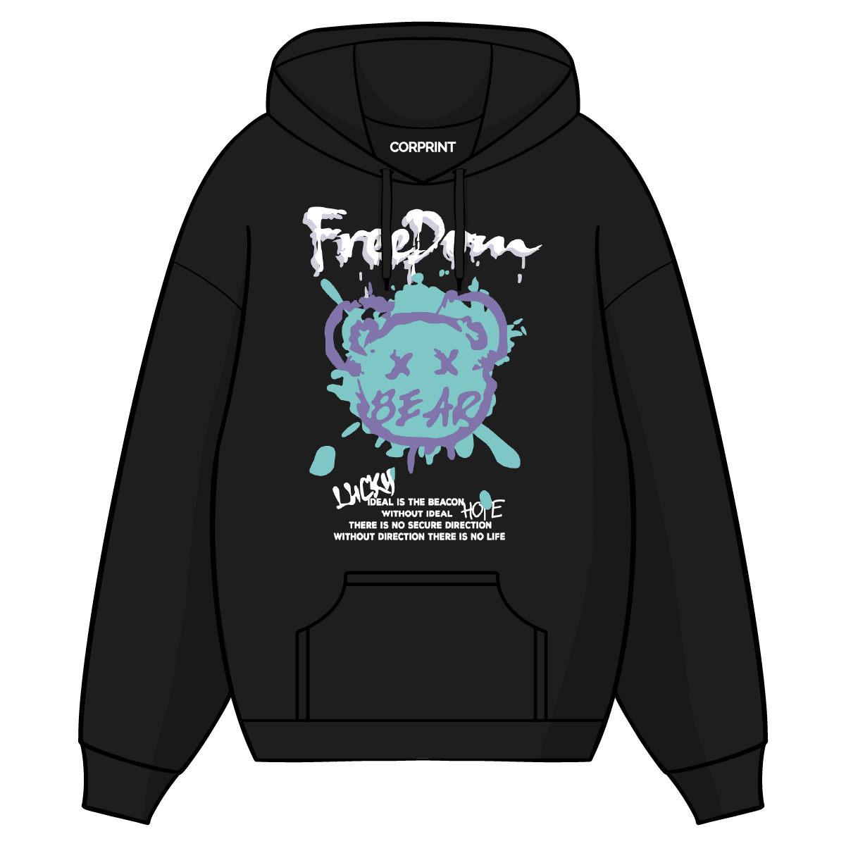 Sudadera con Capucha unisex "Freedom"