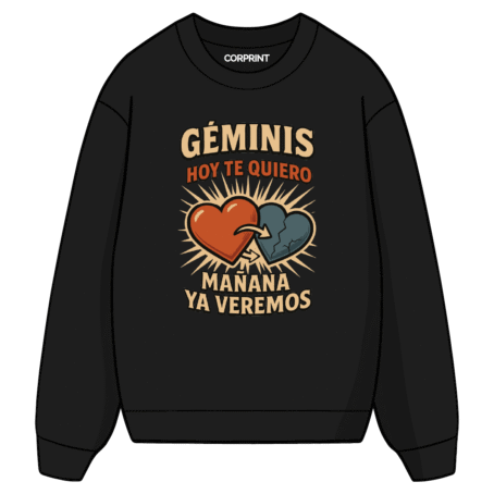 Sudadera unisex “Geminis”