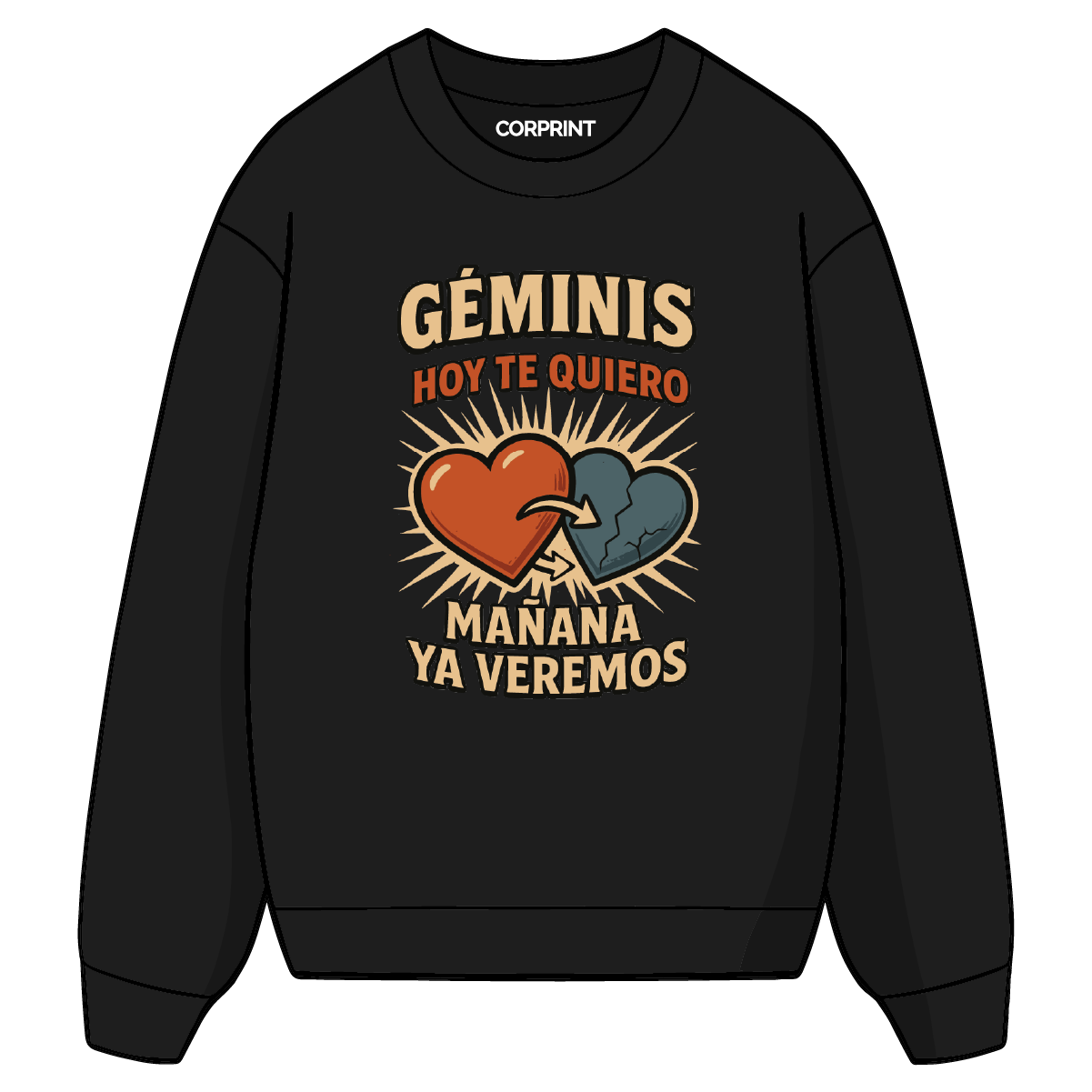 Sudadera unisex "Geminis"