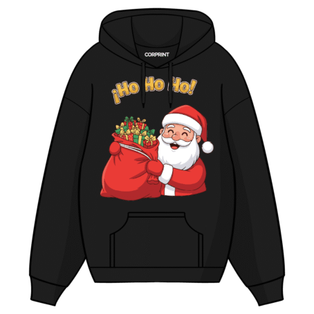 Sudadera con Capucha unisex “Ho ho ho”