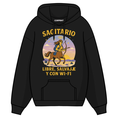 Sudadera con Capucha unisex “Sagitario”