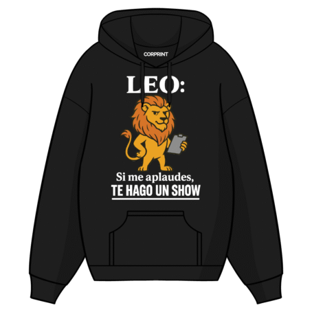 Sudadera con Capucha unisex “Leo”