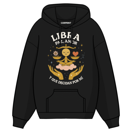 Sudadera con Capucha unisex “Libra”