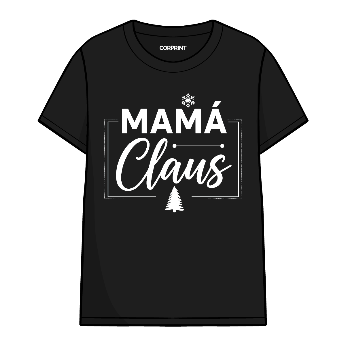 Camiseta unisex "Mamá claus"