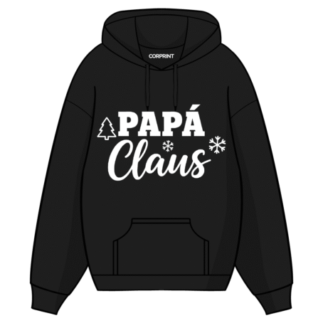 Sudadera con Capucha unisex “Papá claus”